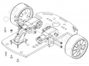 Smart Car Chassis 2WD met 2 motors 